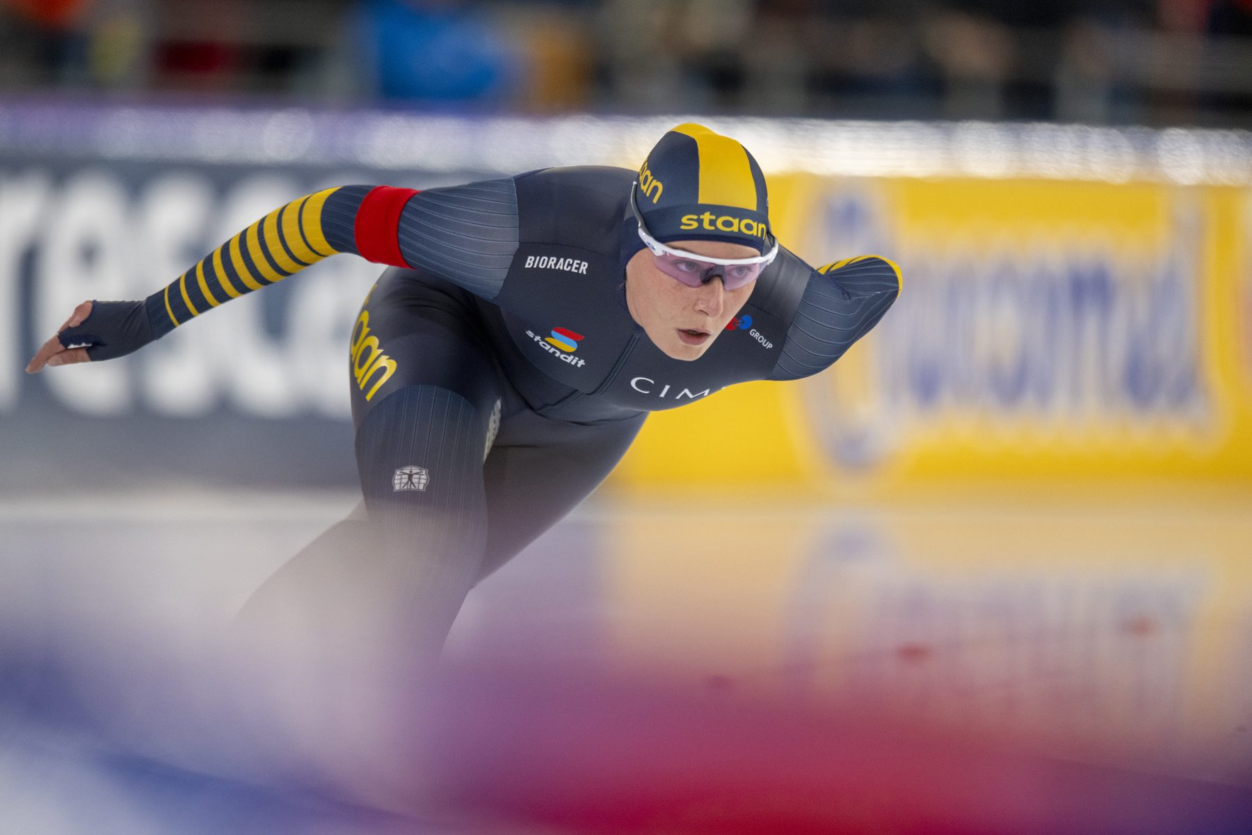 Zeventiende plek op 3.000m bij OKT voor Leonie Bats: 